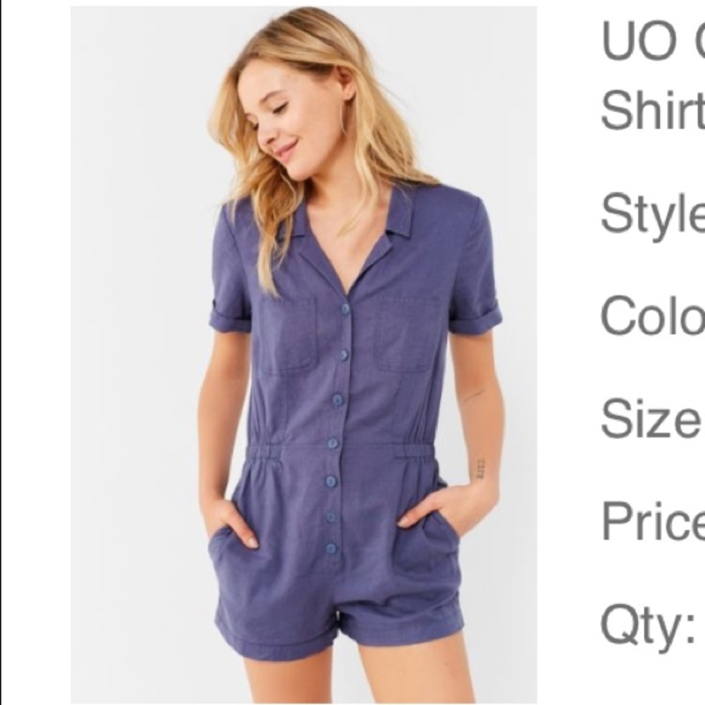 UO Linen Romper🧸